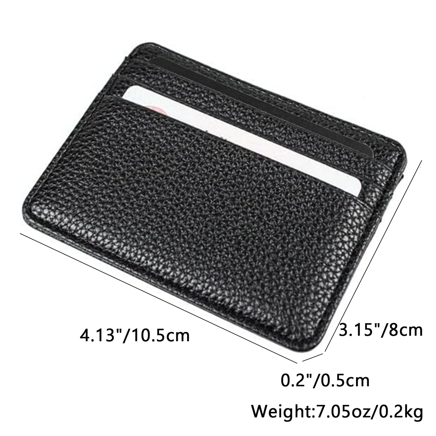 YONBEN PU Leather Credit Card Case