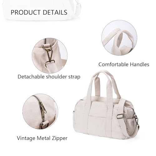 YONBEN Canvas bag new handbag large capacity cloth bag travel bag duffel bag shoulder bag