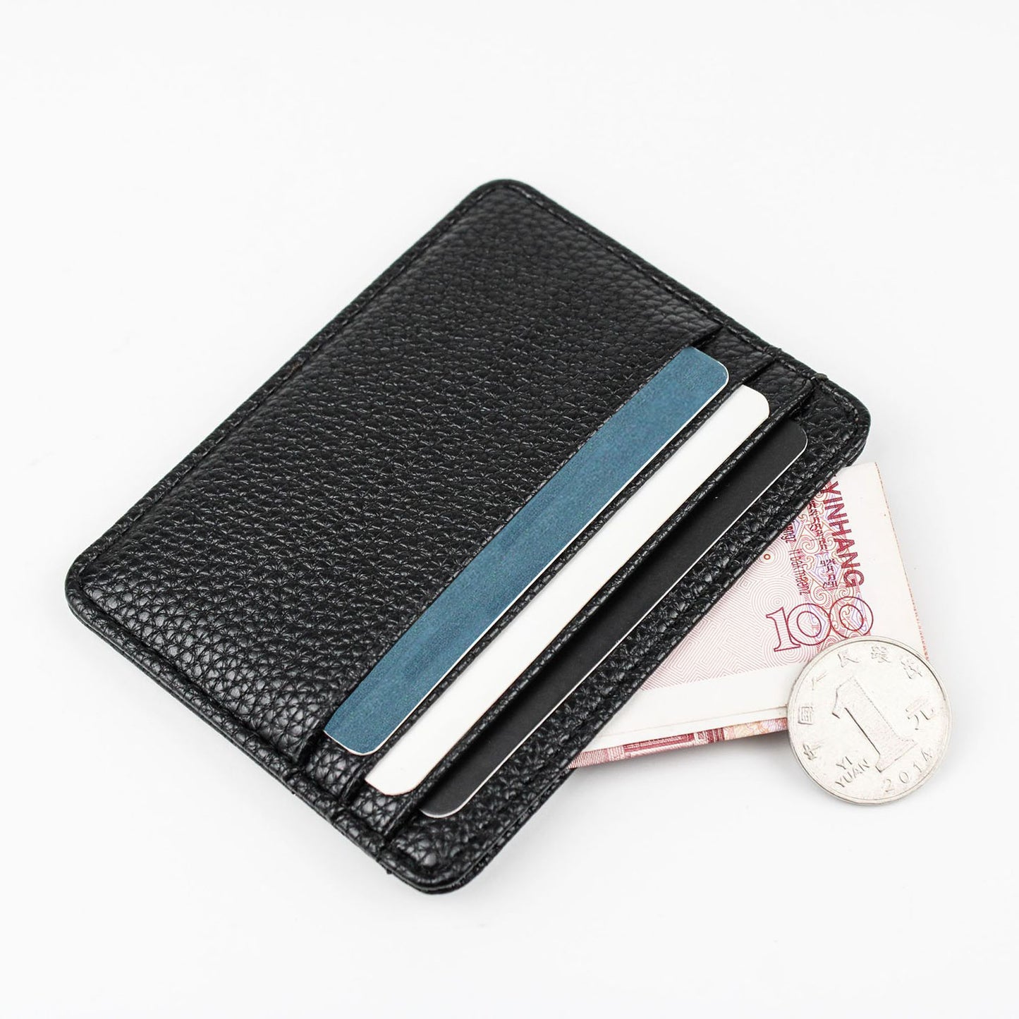 YONBEN PU Leather Credit Card Case