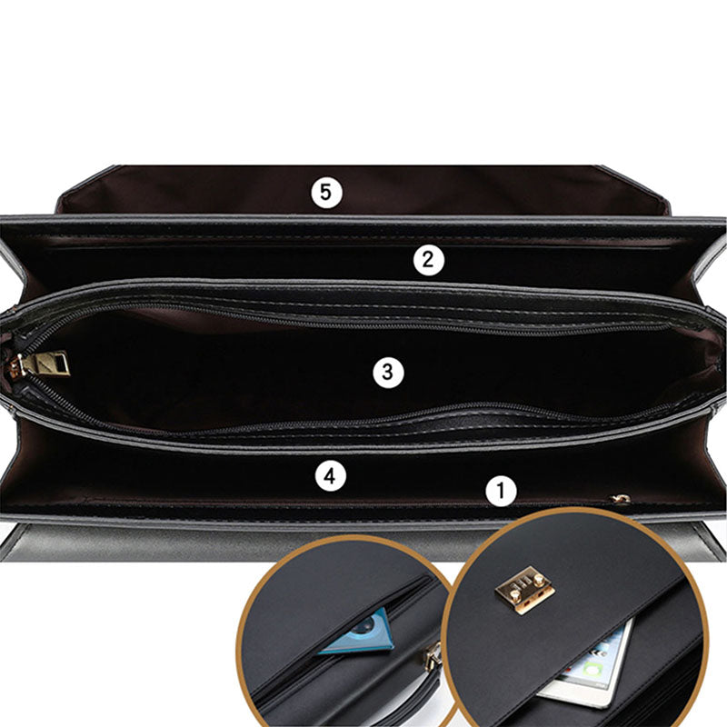 YONBEN Men's Waterproof Briefcase