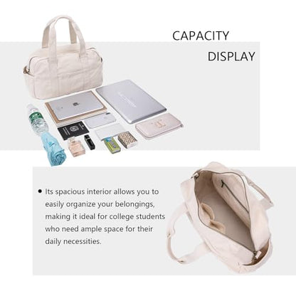 YONBEN Canvas bag new handbag large capacity cloth bag travel bag duffel bag shoulder bag