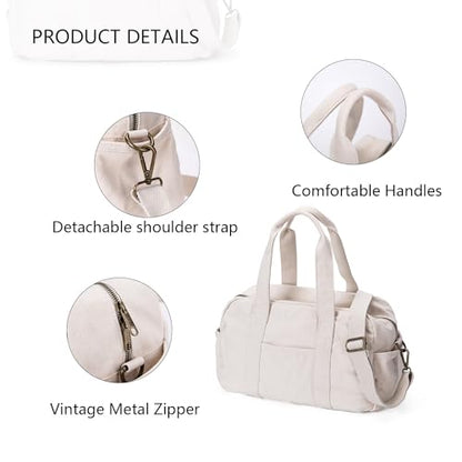 YONBEN Canvas bag new handbag large capacity cloth bag travel bag duffel bag shoulder bag