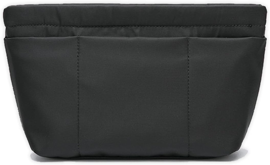 YONBEN Handbag Organizer Insert Bag Tote Shaper Bag- Large Purse Organizer Insert - Lightweight & Durable - Nylon inner bag (S, black)