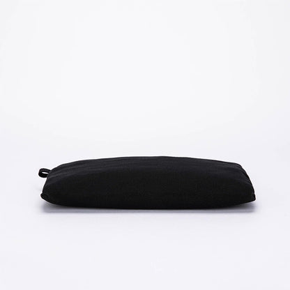 YONBEN Large Capacity Cosmetic Bag with Multiple Compartments for Easy Organization and Cleaning (Black)