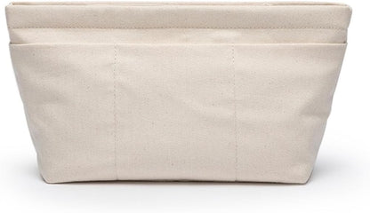 YONBENTote Purse Organizer Insert Handbag Organizer Handbag Shaper Handbag Liner Insert Bag in Bag Divider Organizer Insert (S-With zipper)
