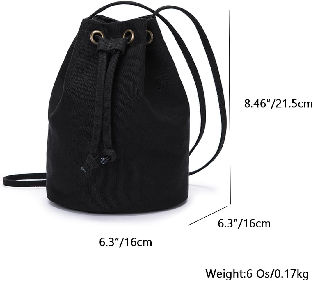 YONBEN Bucket Bag Purse Women Drawstring Purses Women Bucket Purses Hand Bag Anti Theft Zipper HoBo Designer Shoulder Bag