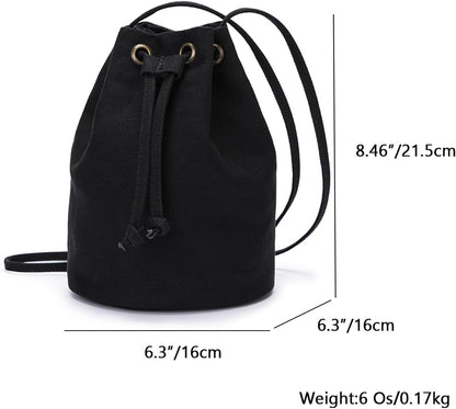 YONBEN Bucket Bag Purse Women Drawstring Purses Women Bucket Purses Hand Bag Anti Theft Zipper HoBo Designer Shoulder Bag