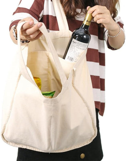 YONBEN Reusable Cotton Shopping Bag Textile Shopping Bag
