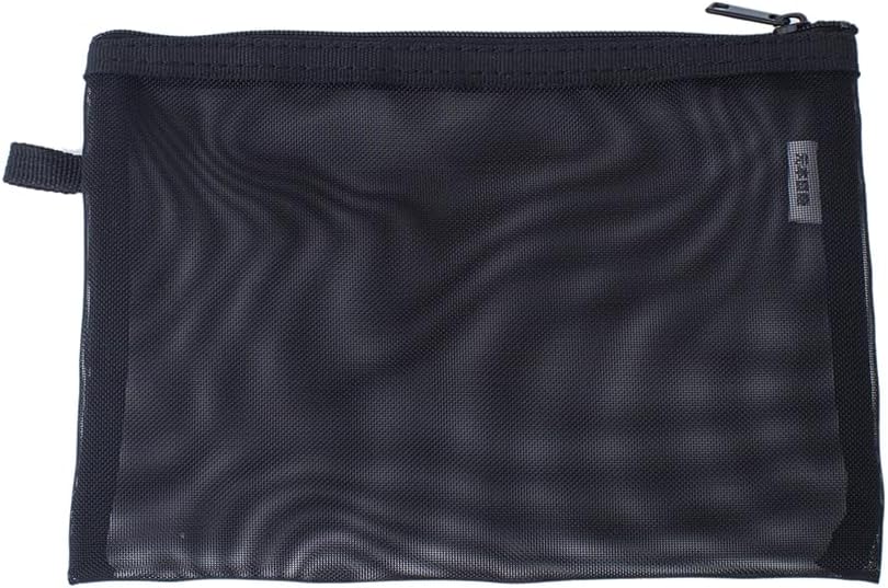 YONBEN Mesh Cosmetic Bag - 3 Size Mesh Makeup Bag Set - Nylon,- Organizing Bags, Purse Organizer Pouches, Mesh Pouches- Travel Organizer Bags with Zipper