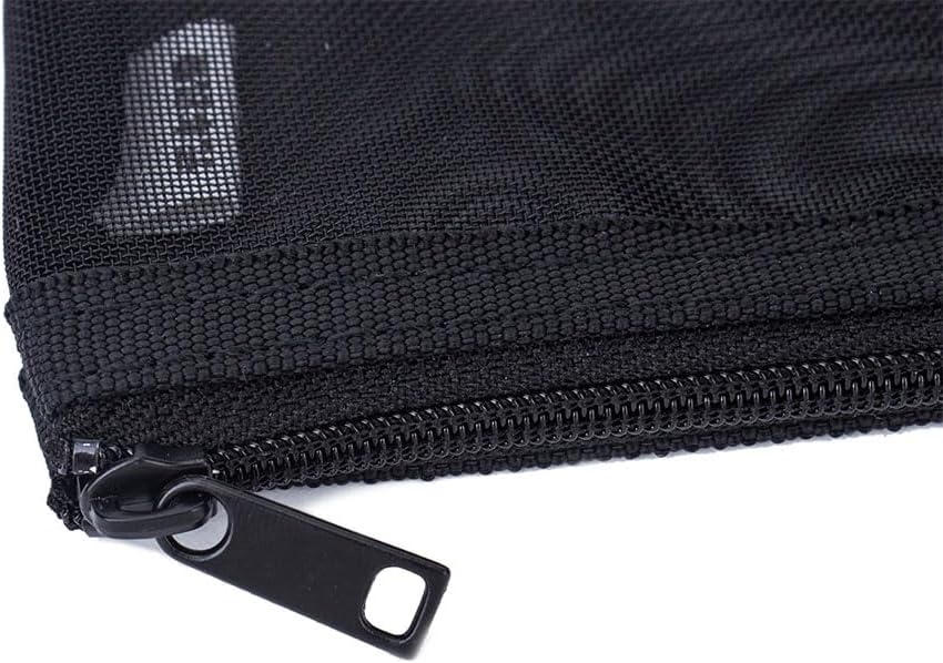 YONBEN Mesh Cosmetic Bag - 3 Size Mesh Makeup Bag Set - Nylon,- Organizing Bags, Purse Organizer Pouches, Mesh Pouches- Travel Organizer Bags with Zipper