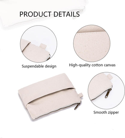 YONBEN Large Capacity Cosmetic Bag with Multiple Compartments for Easy Organization and Cleaning (Beige)