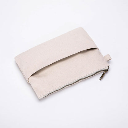 YONBEN Large Capacity Cosmetic Bag with Multiple Compartments for Easy Organization and Cleaning (Beige)