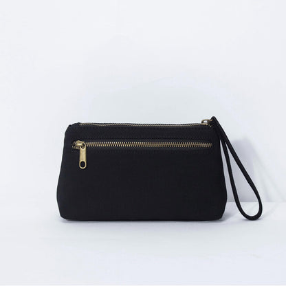 YONBENCanvas Wristlet Bag Purse with Card Slot and Phone Pocket - Lightweight and Stylish - Perfect Phone Pouch for Traveling
