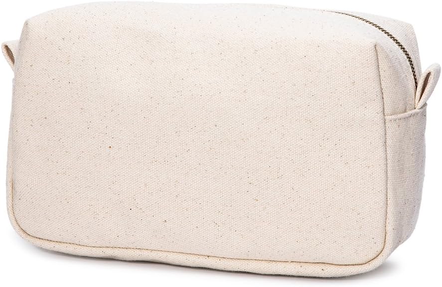YONBEN Organizer Bag Lightweight Cosmetic Bag with Ring Clasp Perfect Travel Makeup Bag for Women,nylon Stand Up Design
