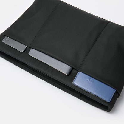 YONBEN Handbag Organizer Insert Bag Tote Shaper Bag- Large Purse Organizer Insert - Lightweight & Durable - Nylon inner bag (S, black)