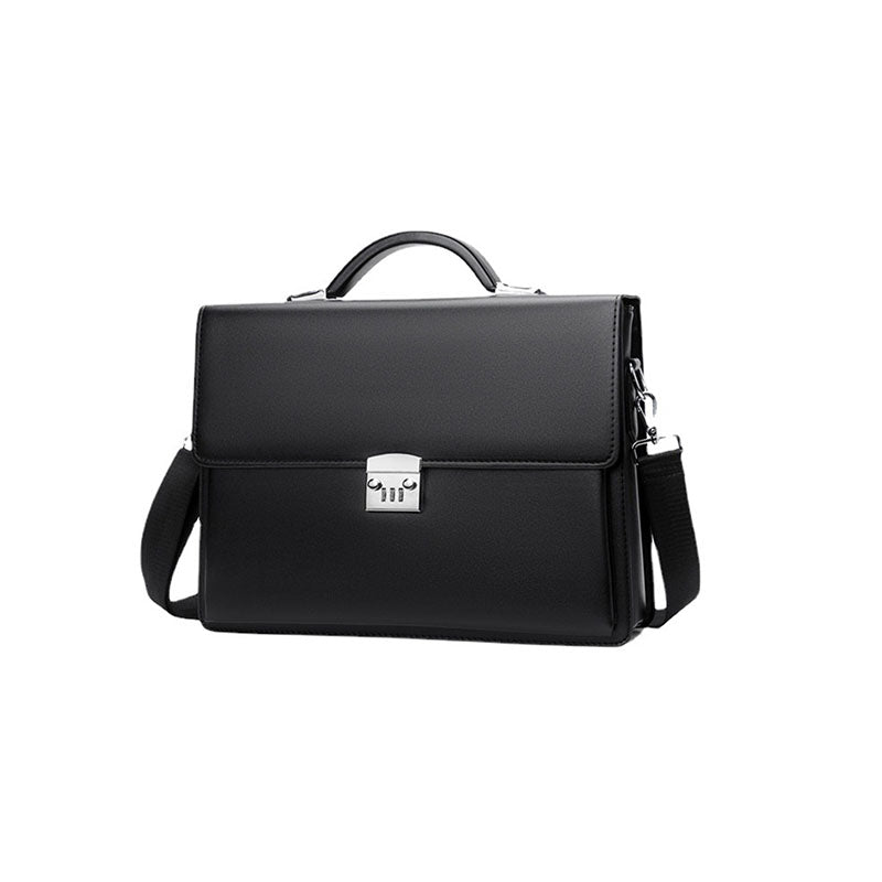 YONBEN Men's Business Briefcase Combination Lock Simple Large Capacity Computer Bag
