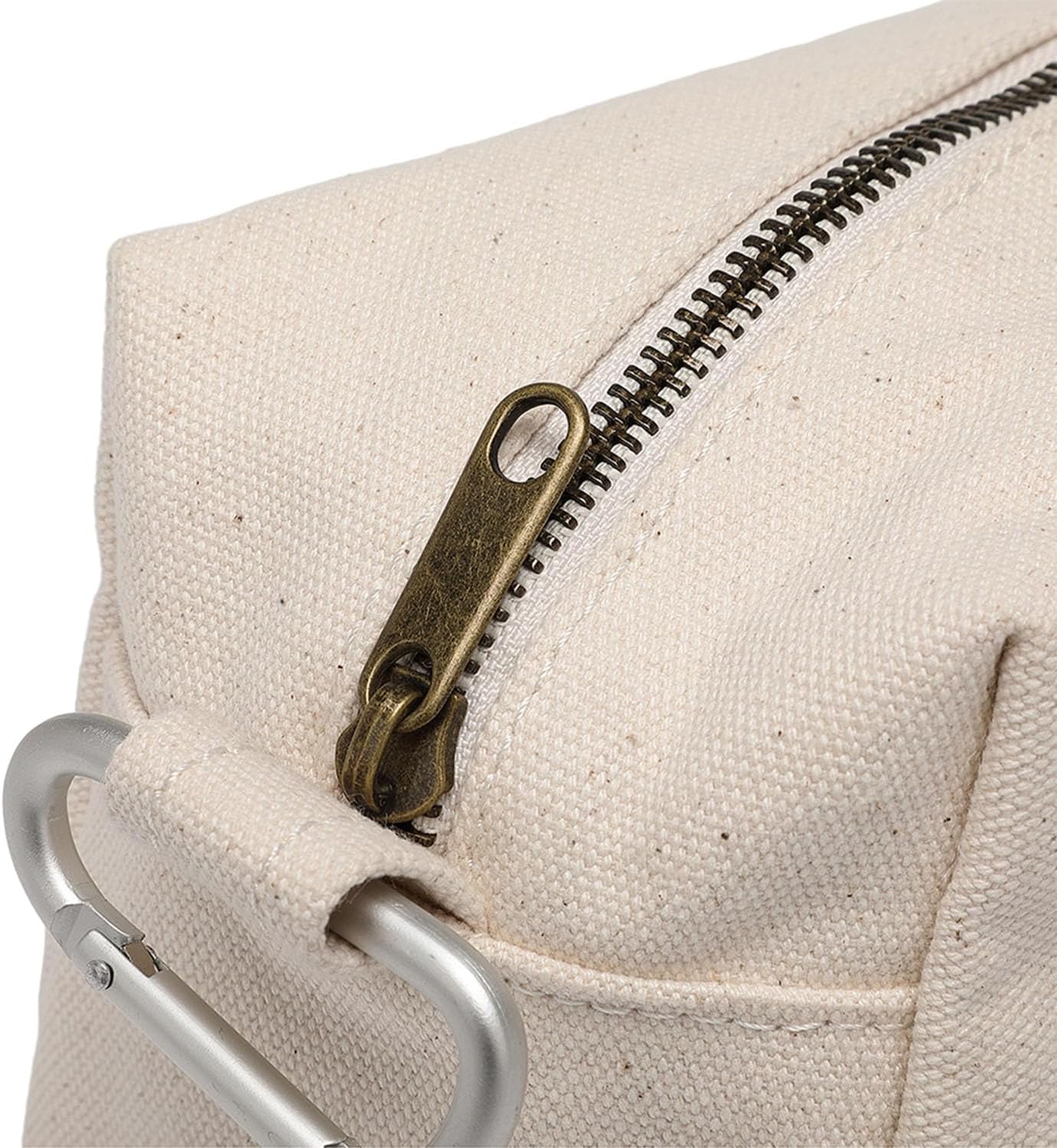 YONBEN Organizer Bag Lightweight Cosmetic Bag with Ring Clasp Perfect Travel Makeup Bag for Women,nylon Stand Up Design