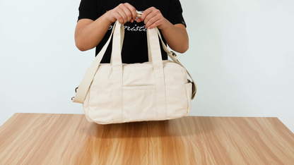 YONBEN Canvas bag new handbag large capacity cloth bag travel bag duffel bag shoulder bag